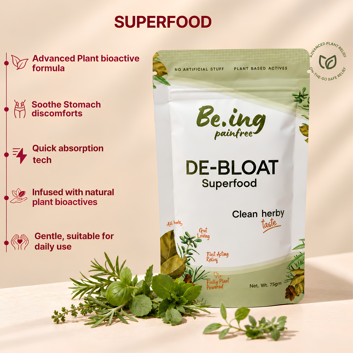 Debloat superfood - for gut health