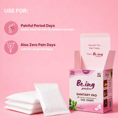 Cramp Relieving Sanitary Pads