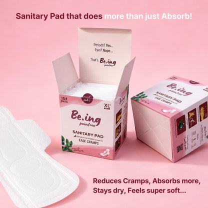 Cramp Relieving Sanitary Pads