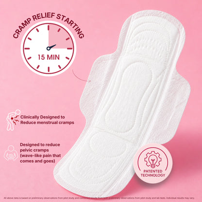 Cramp Relieving Sanitary Pads