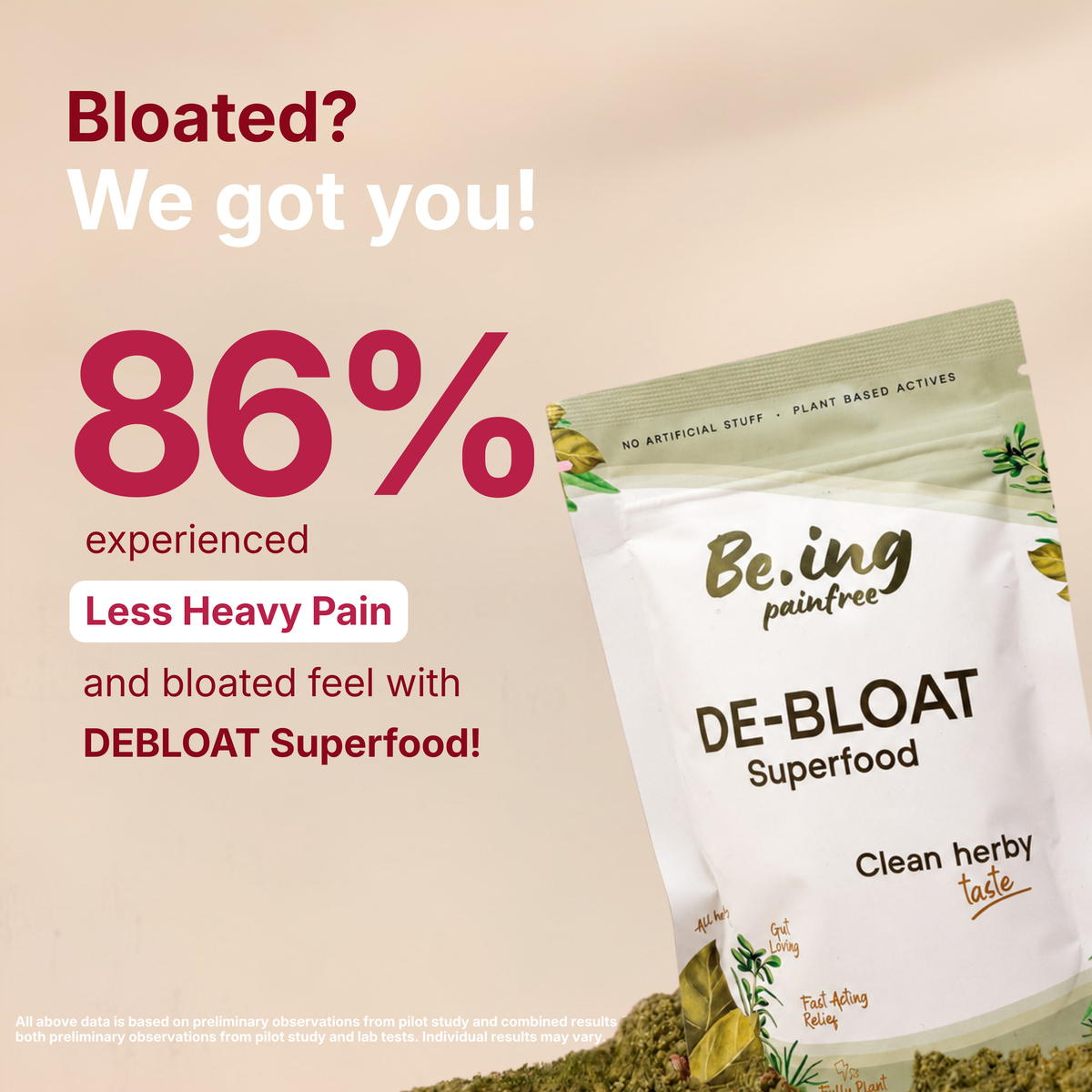 Debloat superfood - for gut health