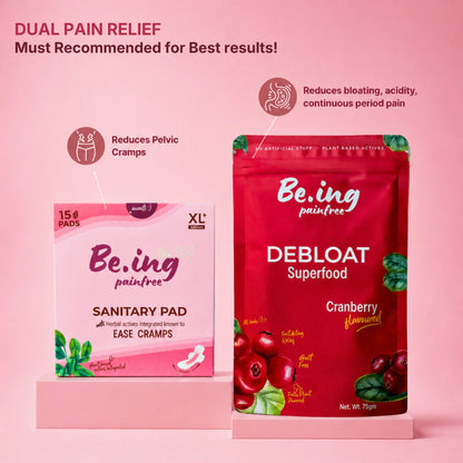 Cramp Relieving Sanitary Pads