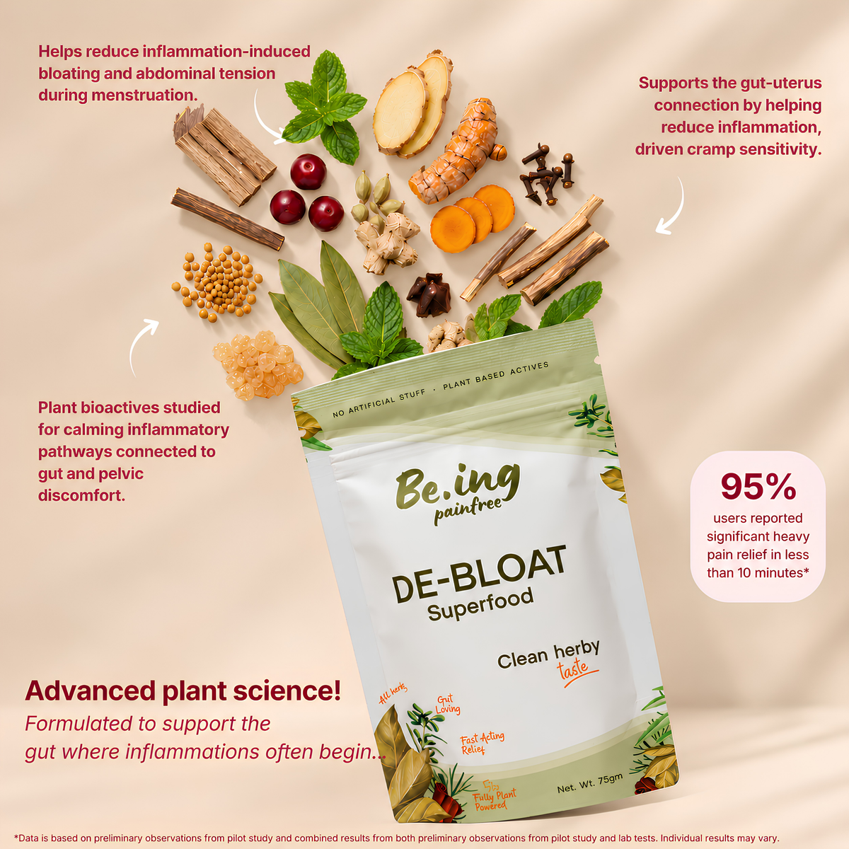 Debloat superfood - for gut health